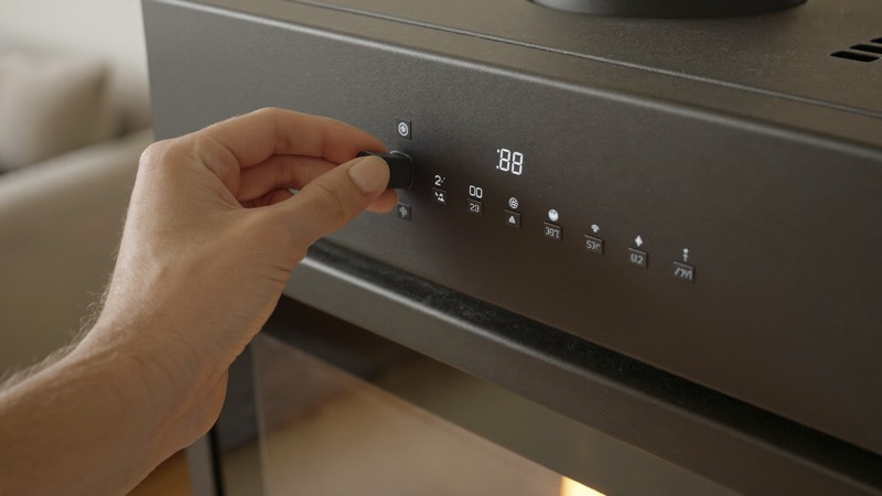Réglage du panneau de commande d’un poêle à granulés