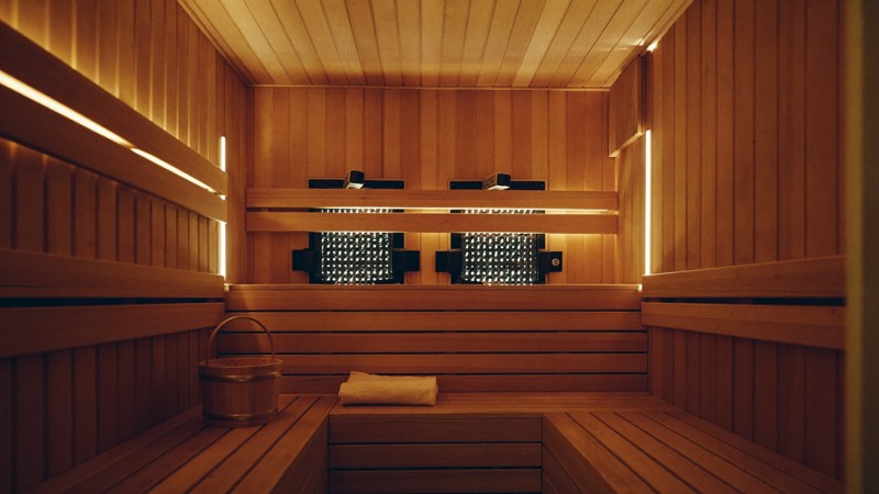 Cabine de sauna infrarouge deux places